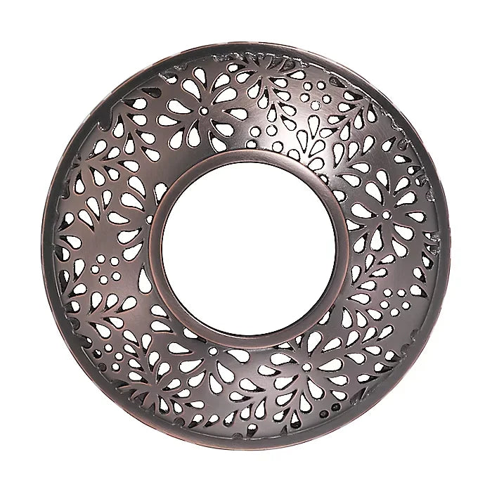 Chrome Trellis Illuma-Lid® Jar Candle Topper