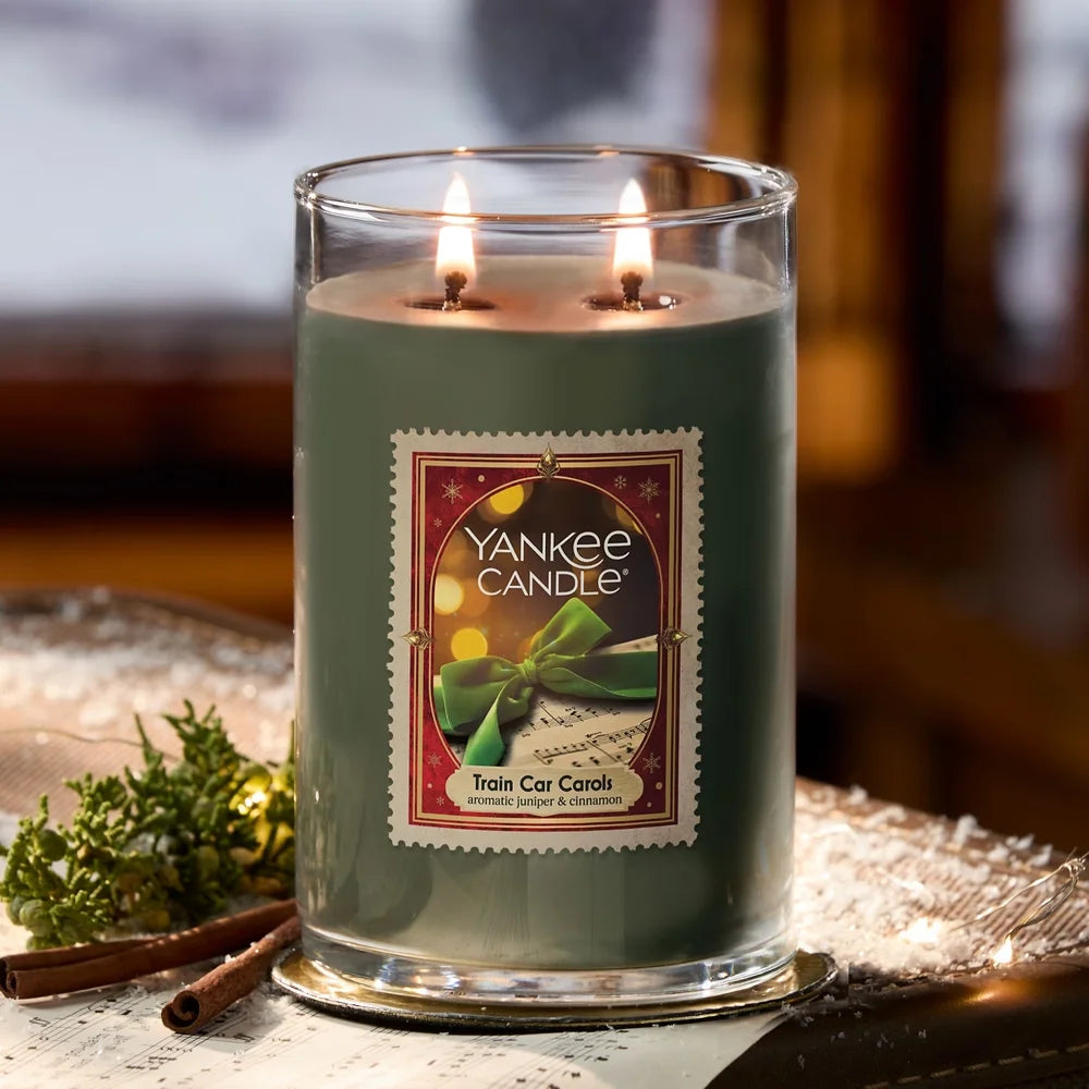 Train Car Carols Large Tumbler Candle