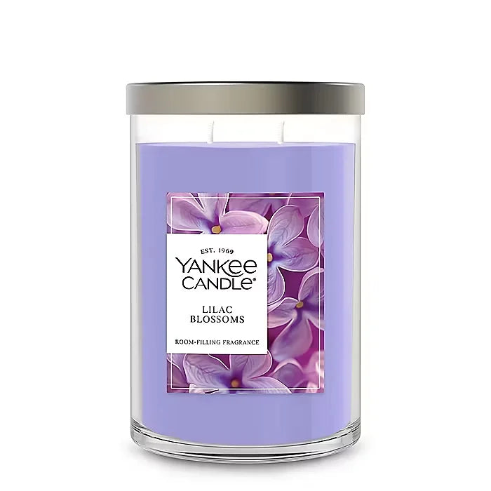 Lilac Blossoms Scented Tea Light Candles