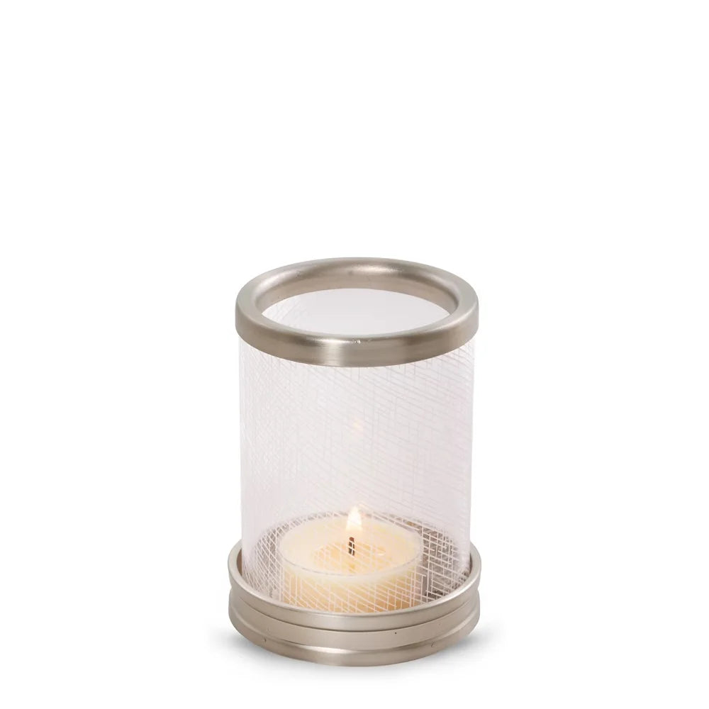 Silver Lining Tea Light Candle Holder