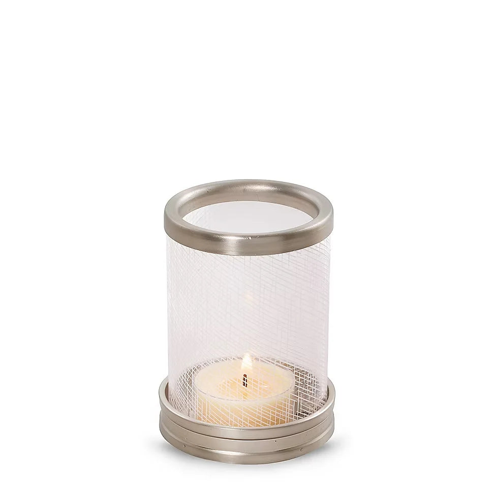 Silver Lining Tea Light Candle Holder