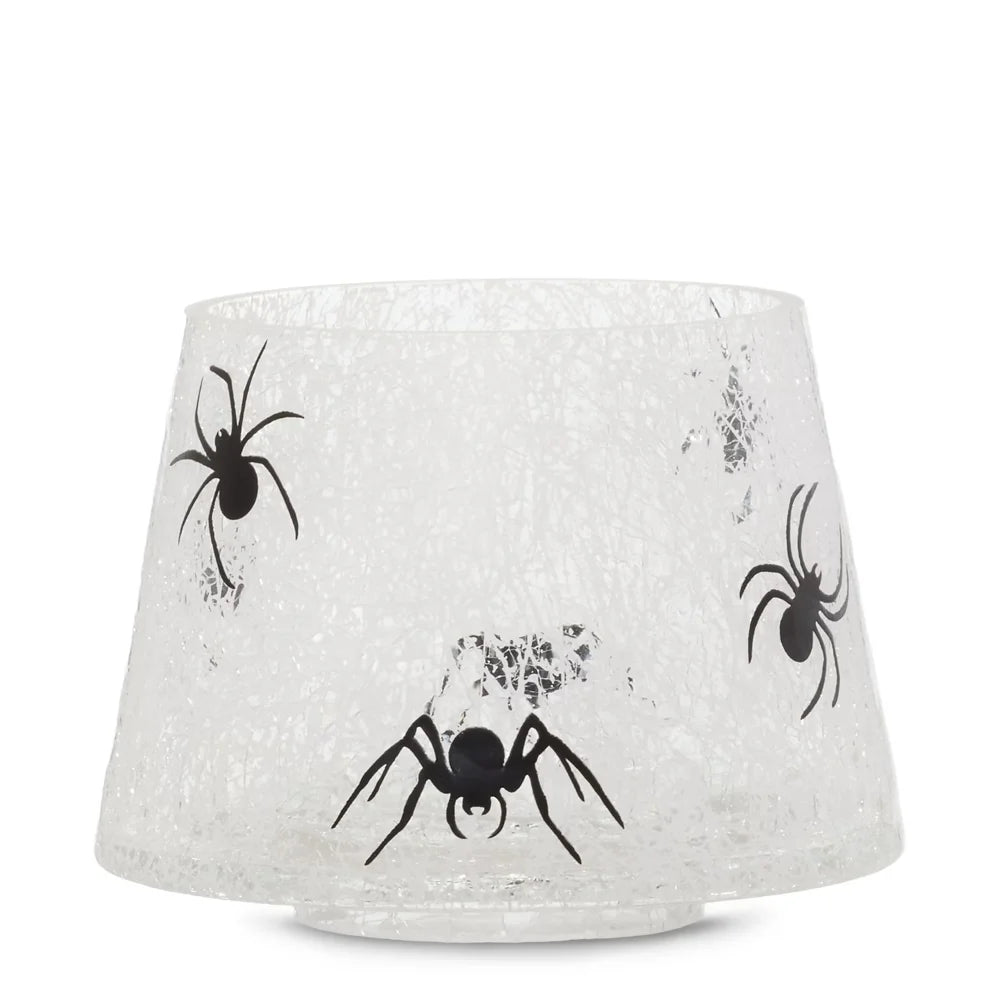 Spider Web Jar Candle Shade