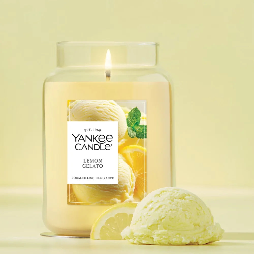Lemon Gelato Original Large Jar Candle
