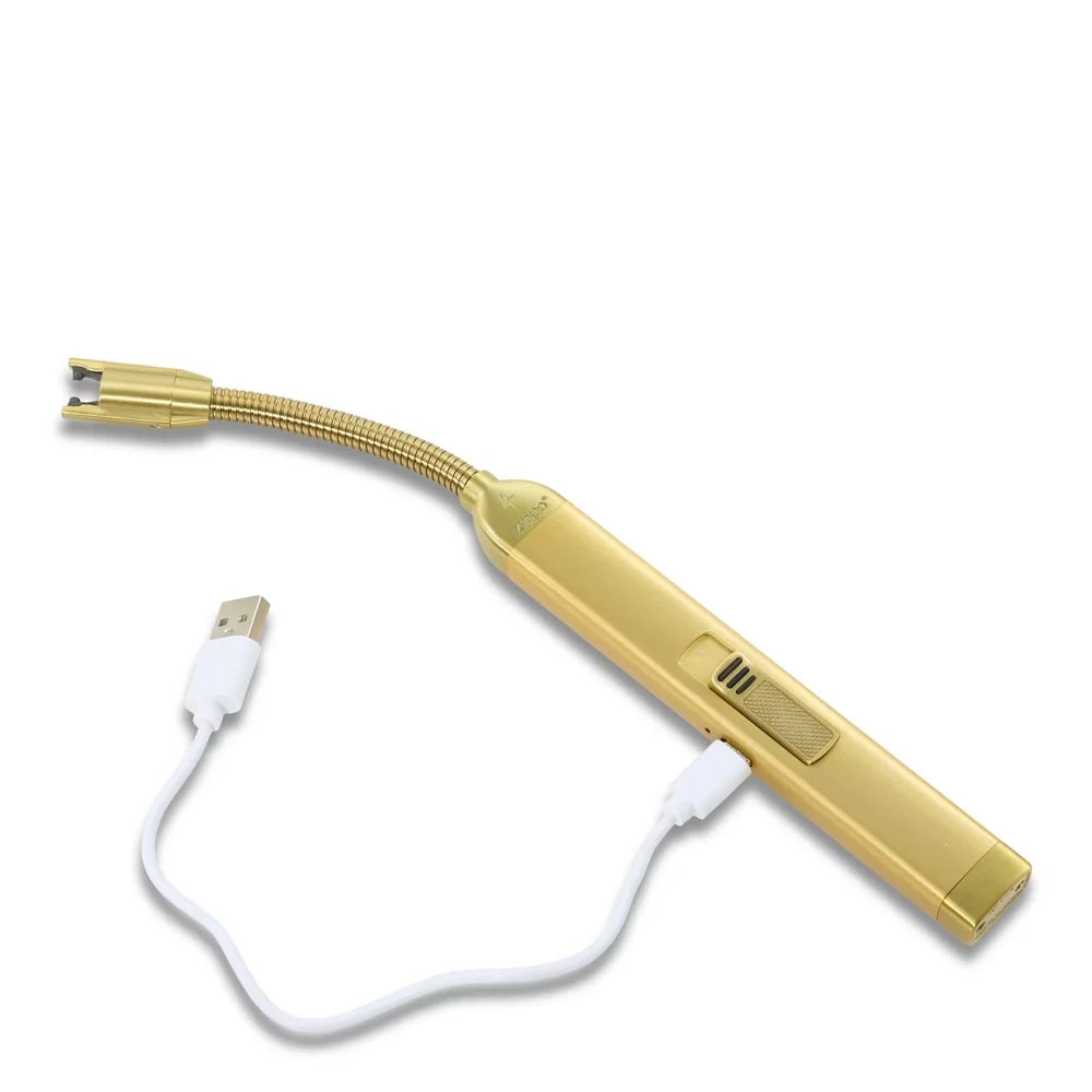 Zippo Rechargeable Gold Candle Lighter