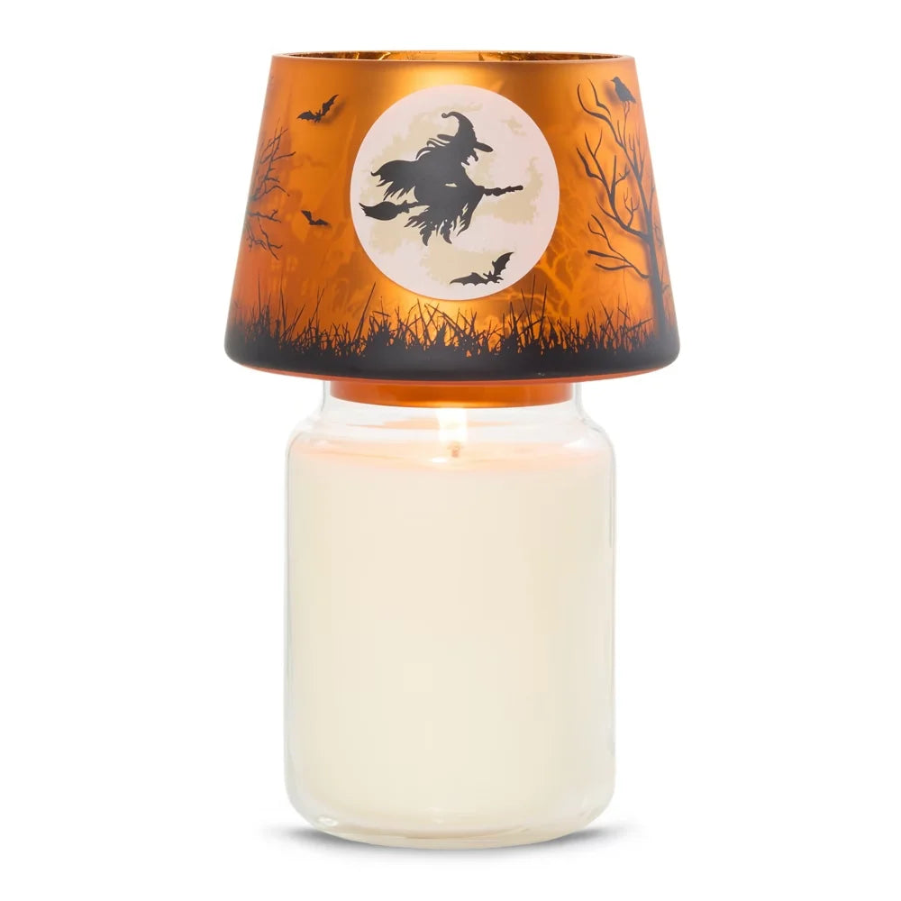 Witch's Moon Jar Candle Shade