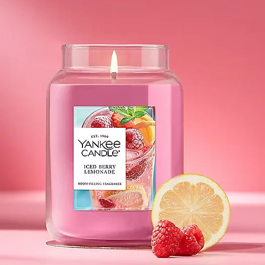 Iced Berry Lemonade Scented Tea Light Candles