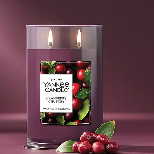 Cranberry Chutney Scented Tea Light Candles