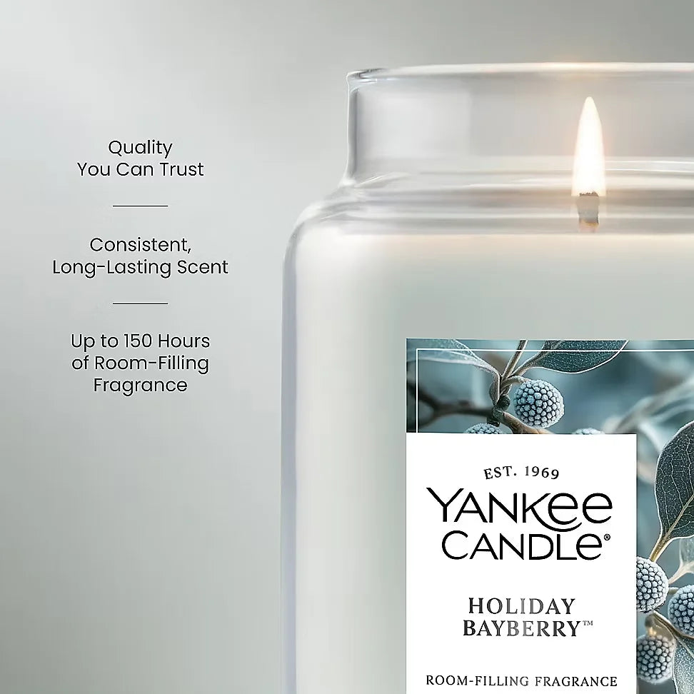 Holiday Bayberry™ Original Large Jar Candle