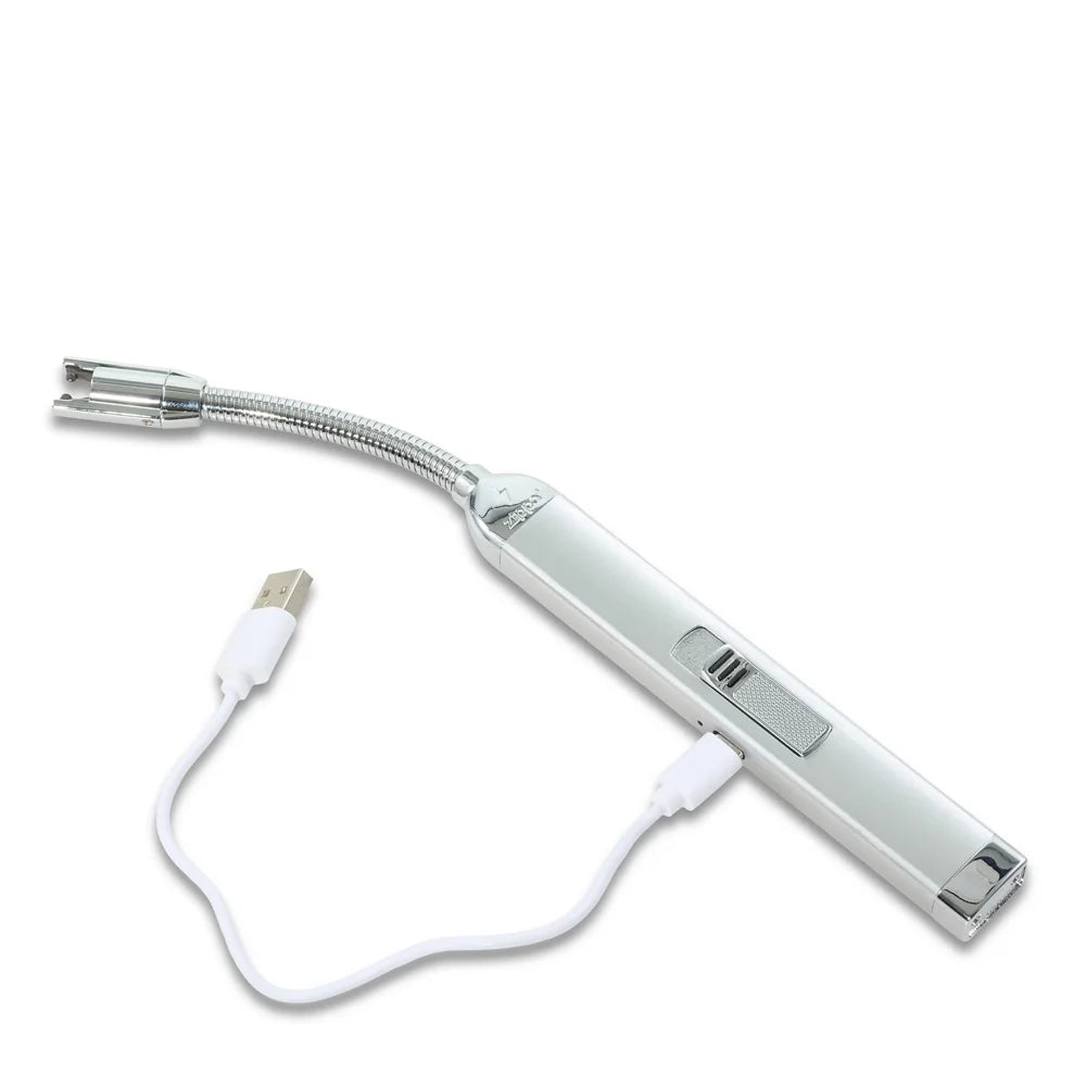 Zippo Rechargeable Silver Candle Lighter