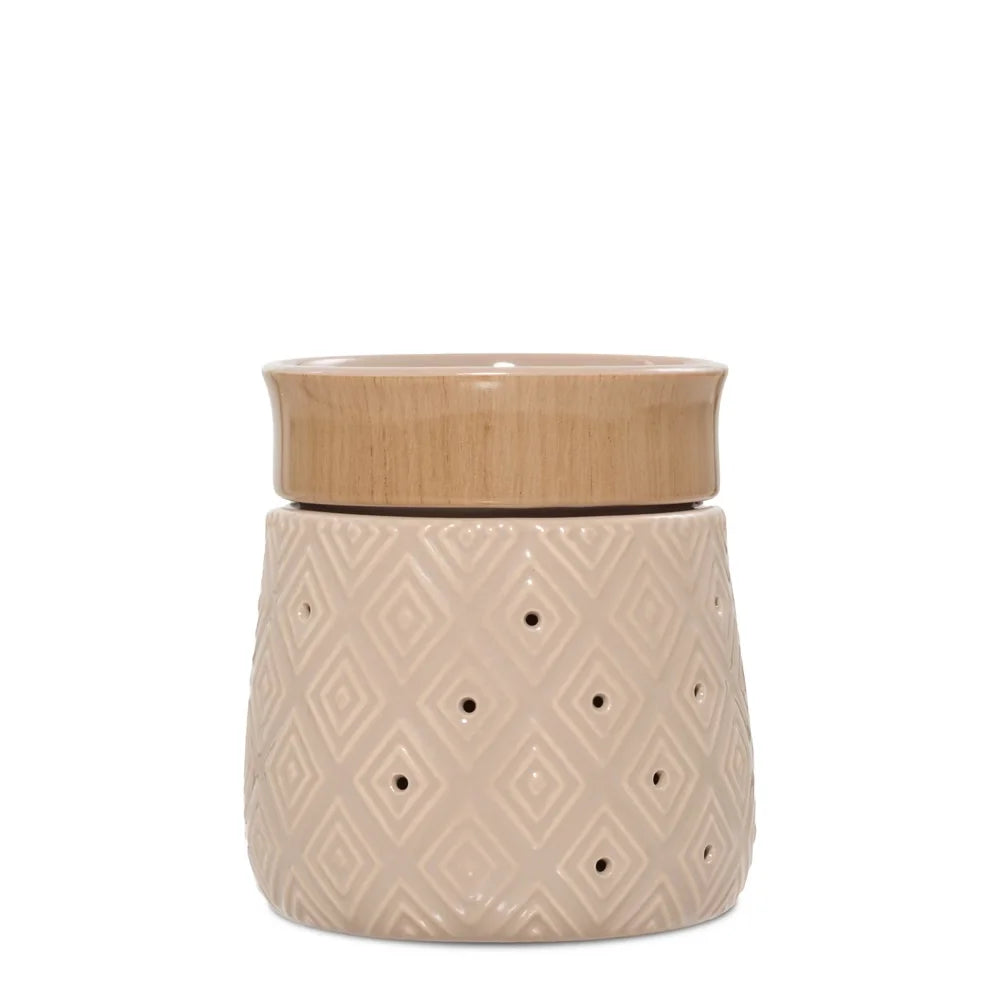 Diamond Weave Electric Wax Melt Warmer