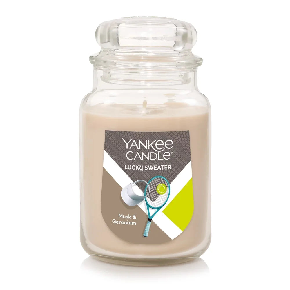 Lucky Sweater Original Large Jar Candle