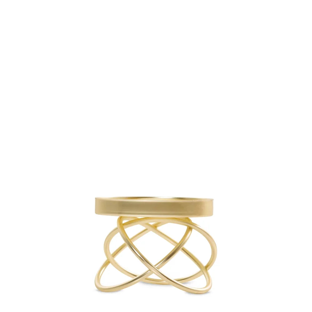 Golden Halo Candle Pedestal