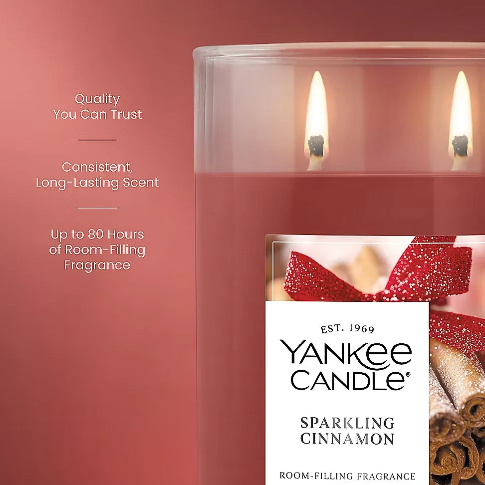 Sparkling Cinnamon Large Tumbler Candle