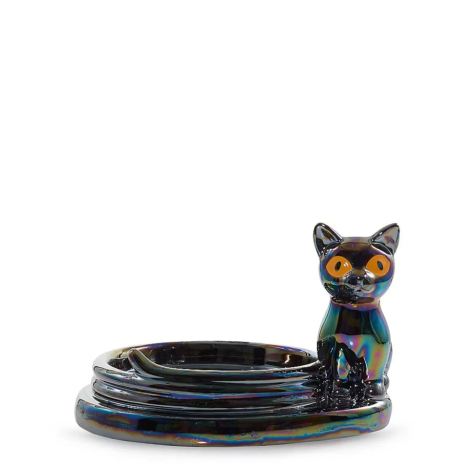 Twilight Whiskers Jar Candle Holder