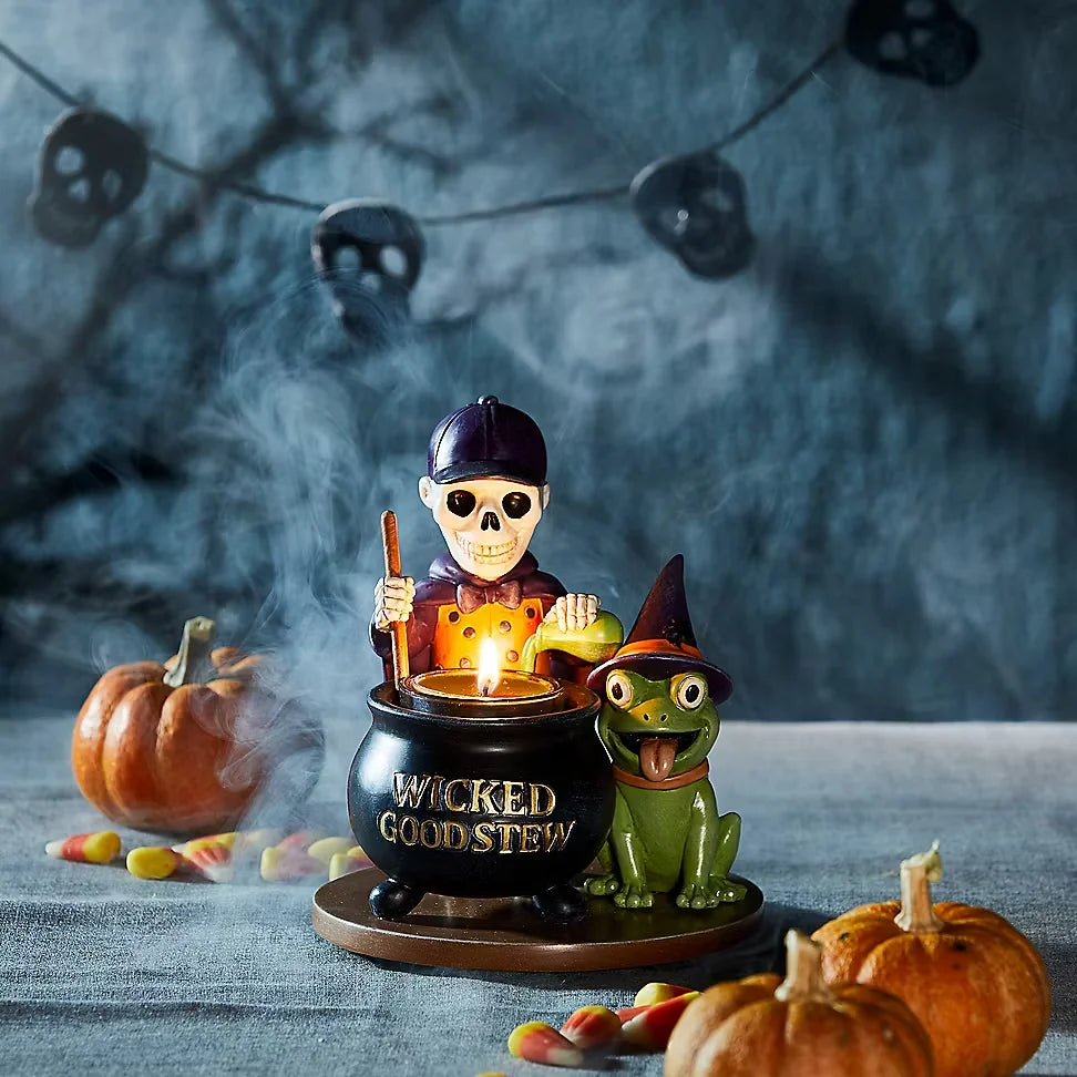 Bonebury Lane Wicked Good Tea Light Candle Holder