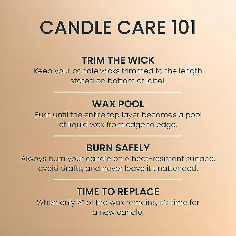 Vanilla Crème Brûlée Mini Candle